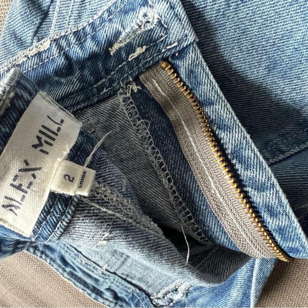 Alex Mill Phoebe pant in denim - Picture 7 of 7